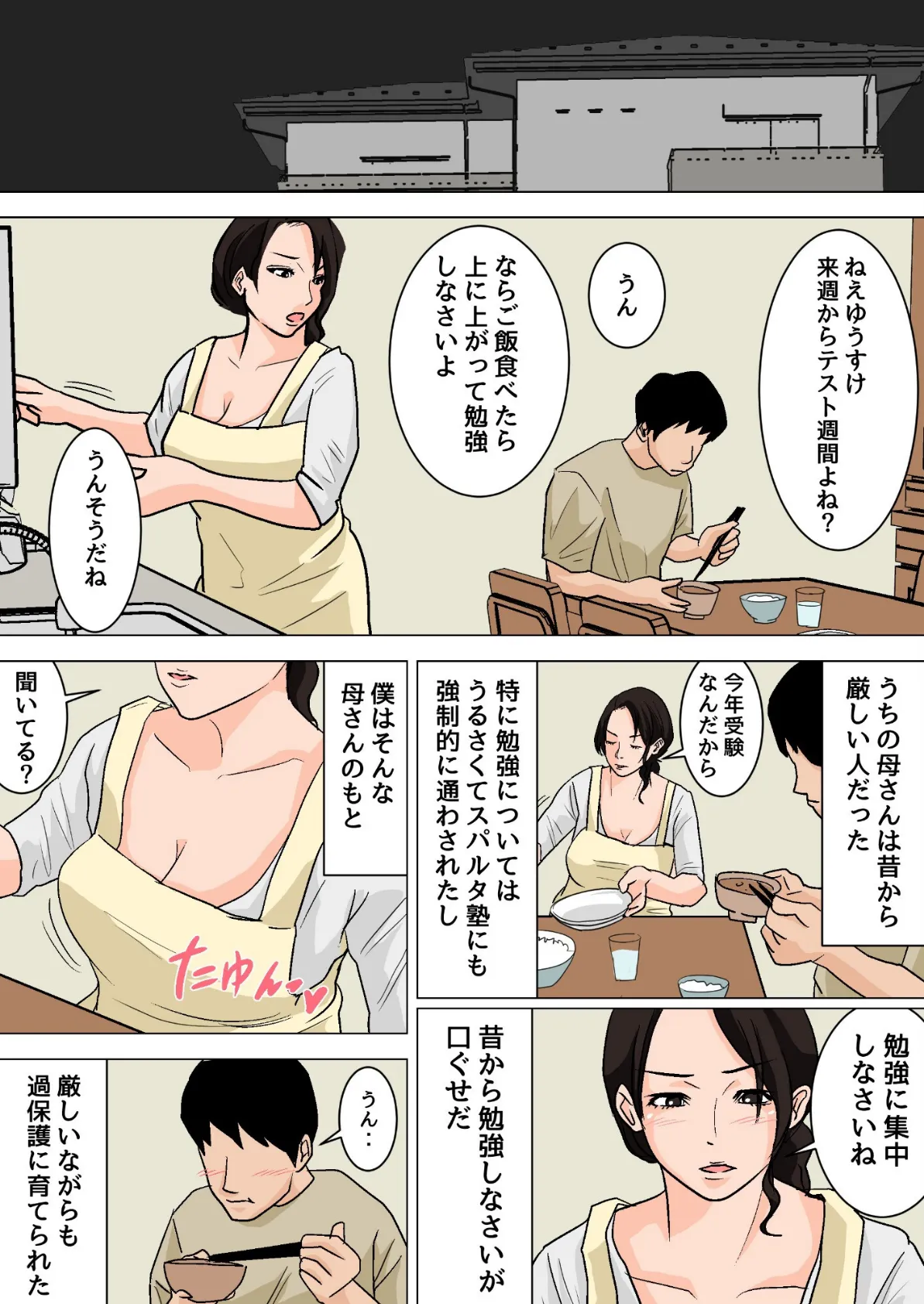 毎日お母さんで性欲処理！ 完全版1 5ページ