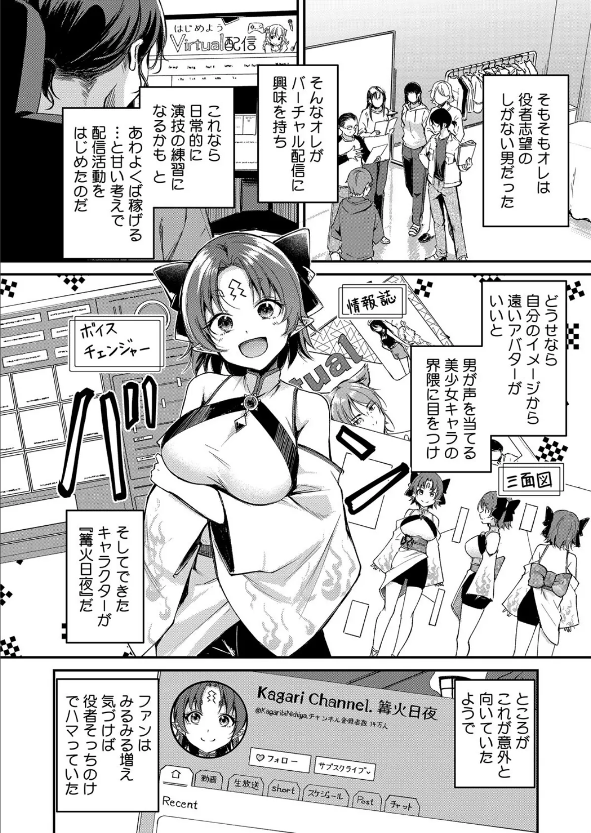 がいにょないだん 2ページ