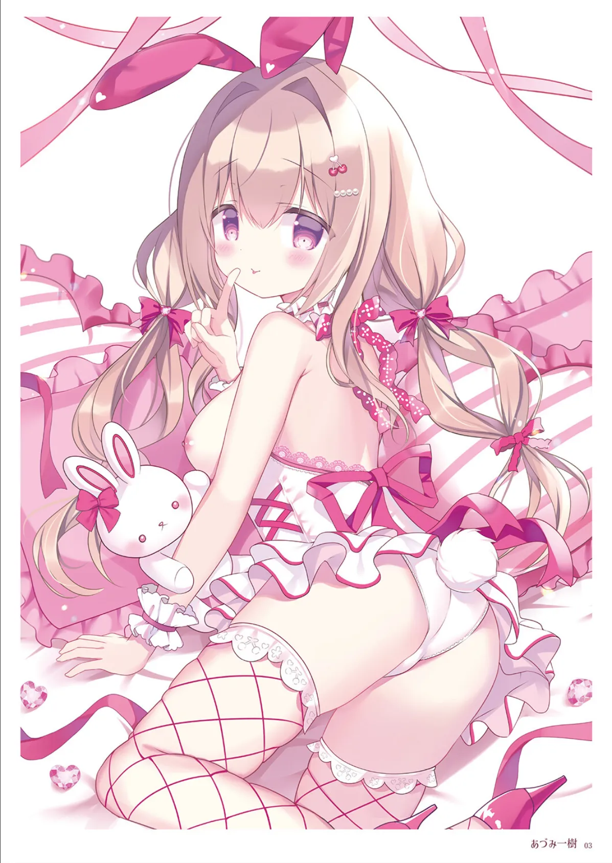 ミニ画集 バニー×バニー Labyrinth（成年版）【デジタル修正版】 2ページ