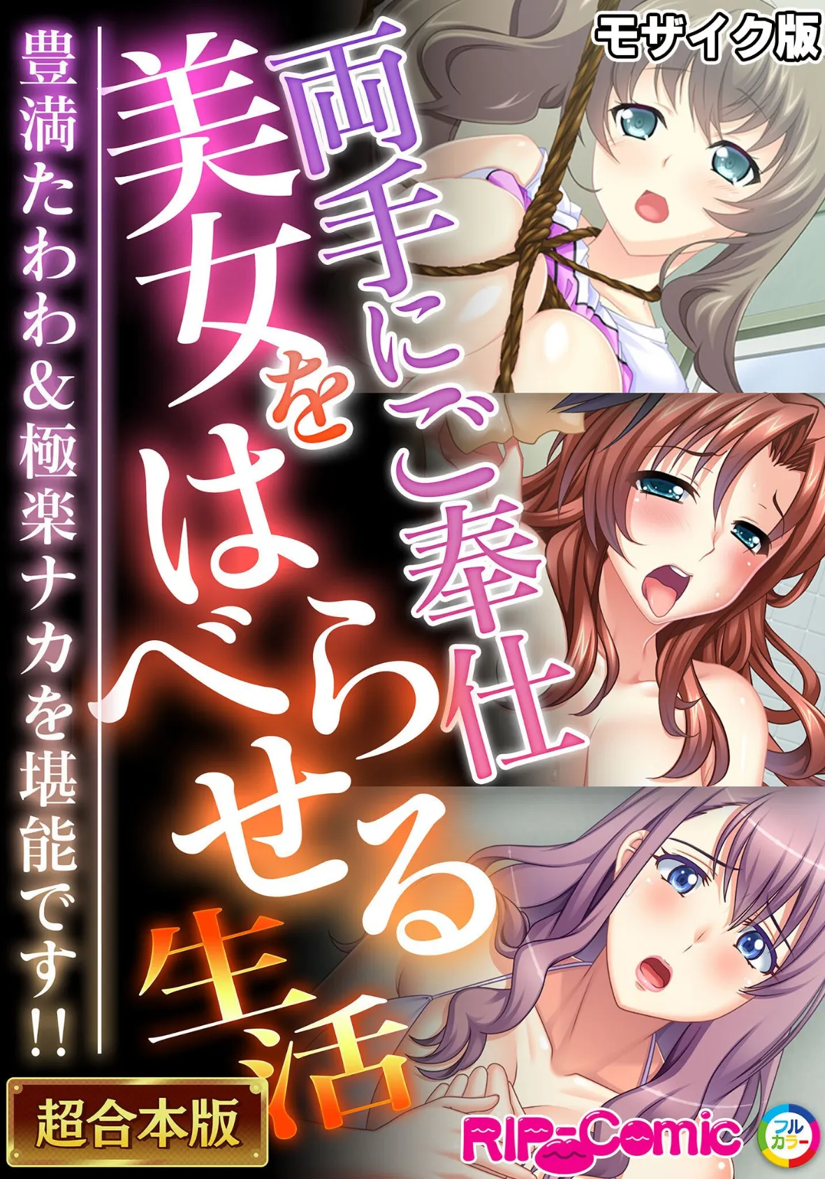 両手にご奉仕美女をはべらせる生活 〜豊満たわわ&極楽ナカを堪能です!!〜【超合本シリーズ】 モザイク版